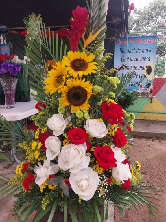 &quot;Punto de Girasoles Milagro de Dios&quot; ofrece variedad de flores al mayor y detal en el Trigal Norte (Publicidad)