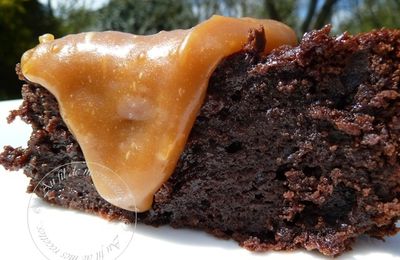 FONDANT CHOCOLAT CARAMEL AU BEURRE SALÉ