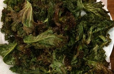 chips de choux kale: la découverte nutrition économique et gourmande !