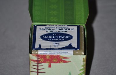 Un savon emballé