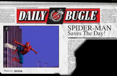 Prends Spiderman en photo, la plus belle paraîtra dans le journal du jour ! jeu flash