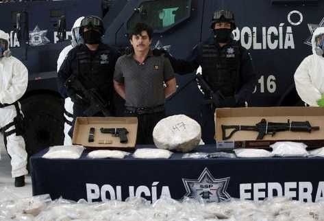 Detienen a "El JH", productor de drogas sintéticas del "Chapo" Guzmán