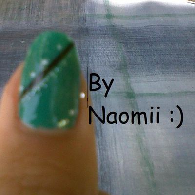 Nail art Turquoise