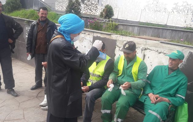 LE CORONAVIRUS ET LE HIRAK BLANC   - par Omar Bouazza