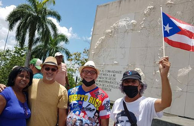 Une brigade solidaire portoricaine visite le Mémorial Che Guevara à Cuba