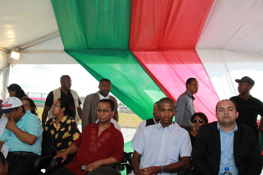 Dans le cadre du IIè anniversaire de la IVèRépublique, le couple présidentiel, Andry et Mialy Rajoelina, a inauguré le «Coliseum de Madagascar» sis à Antsonjombe. 5è partie. Photos: Harilala Randrianarison