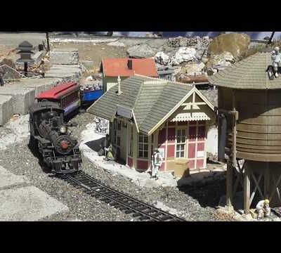  Circulations sur le réseau échelle G "Mystic Mountain" G de Ray Turner 