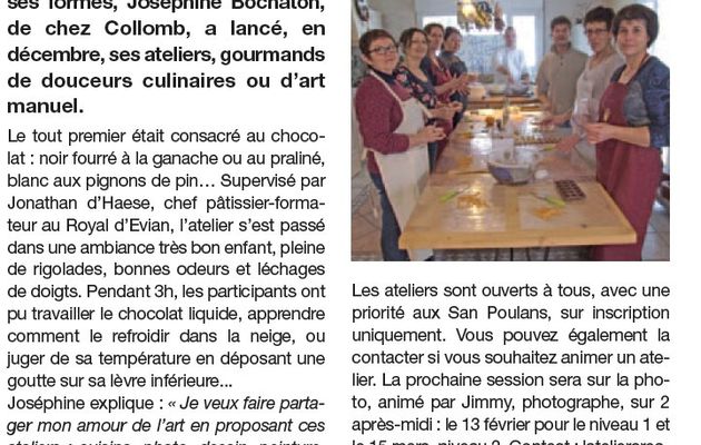 Article paru au bulletin municipal de St Paul en Chablais