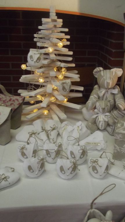 creations pour le marche de noël de Cangé