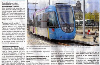 Tram-train : la com-com de Châteaubriant sent le vent tourner ?!