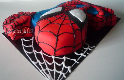 Gâteau Spiderman