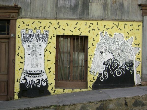 Graphes sur les murs de Valparaiso