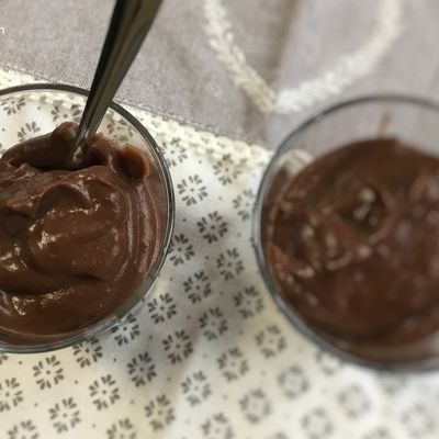 Crème dessert au nocciolata ou autre pâte à tartiner