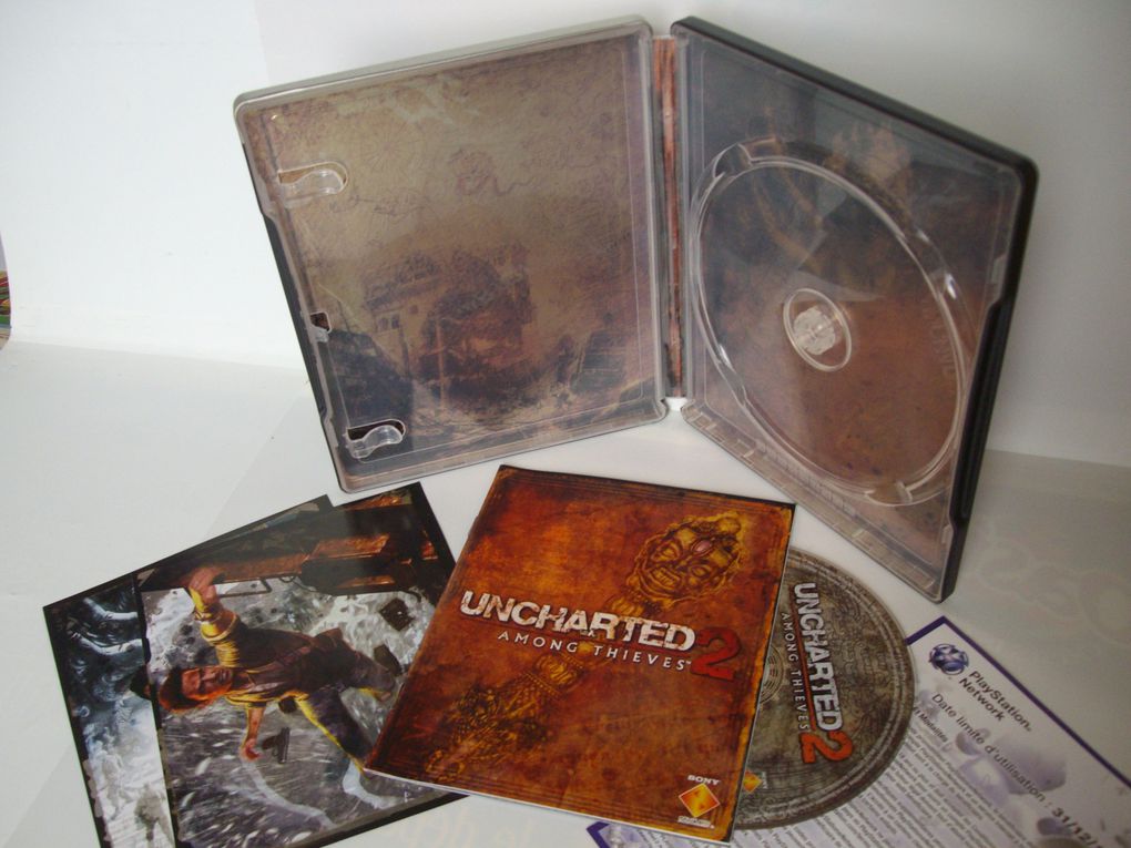 Uncharted 1&2 Collector avec le sac officiel uncharted 2.