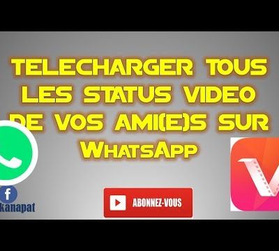 #WHATSAPP : TÉLÉCHARGER TOUS LES STATUS VIDÉO DE VOS AMI(E)S