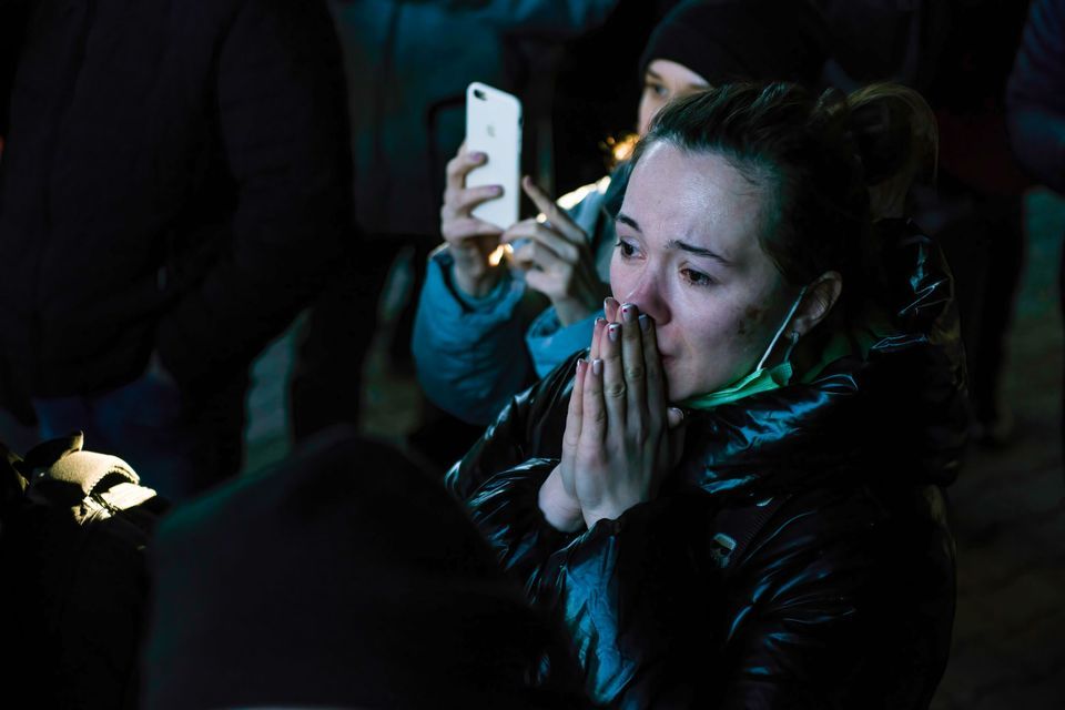 Tropas rusas toman capital ucraniana de Kiev y comienza salida de refugiados en segundo día de batalla (+Fotos)
