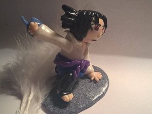 Figurine Sasuke, Fimo.