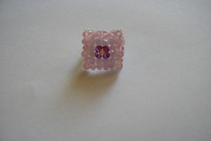 une bague pavee pour le printemps