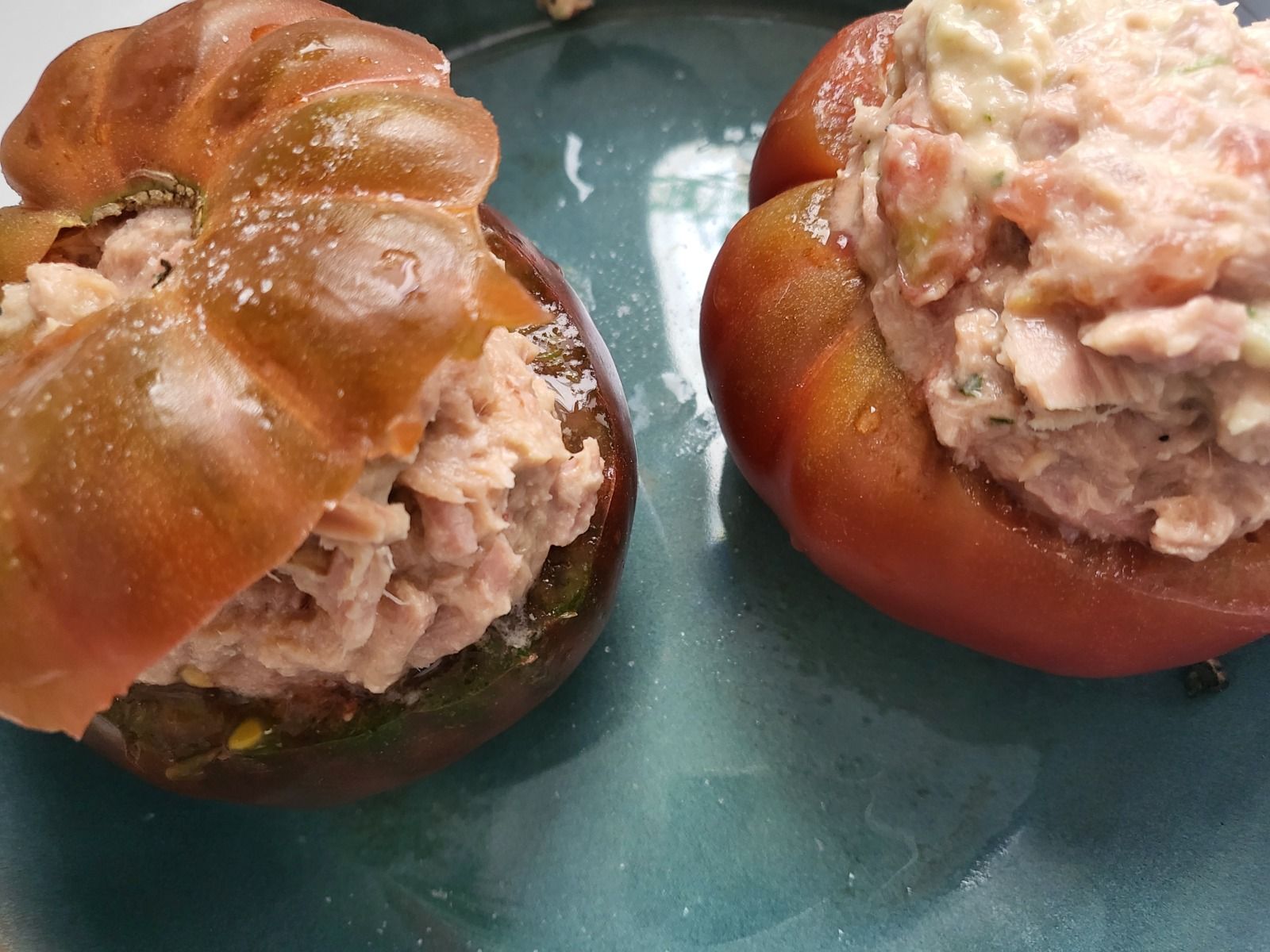 Recette sans cuisson tomates crues au thon
