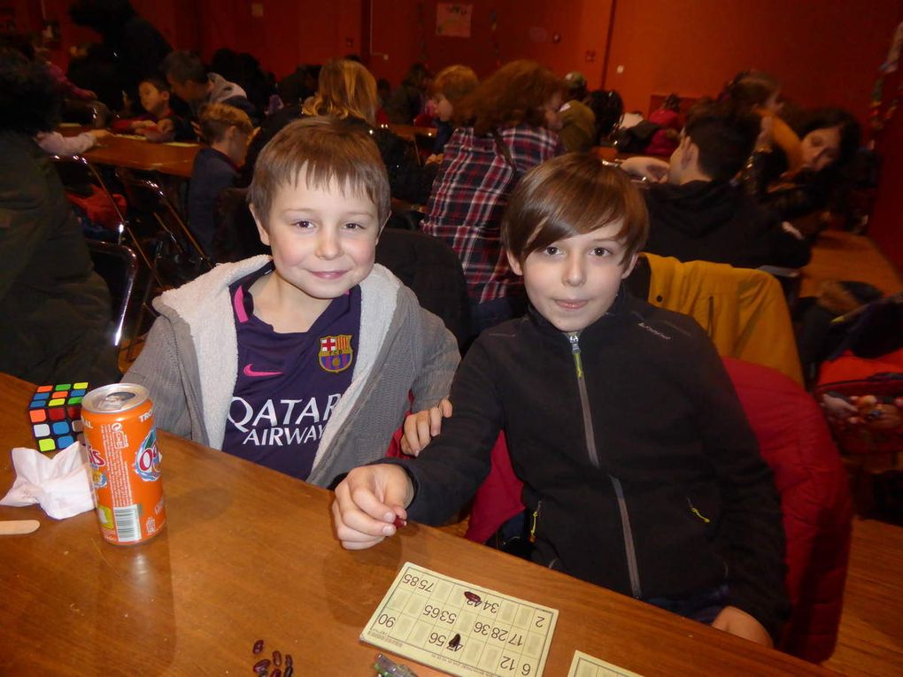Sourires et concentration !