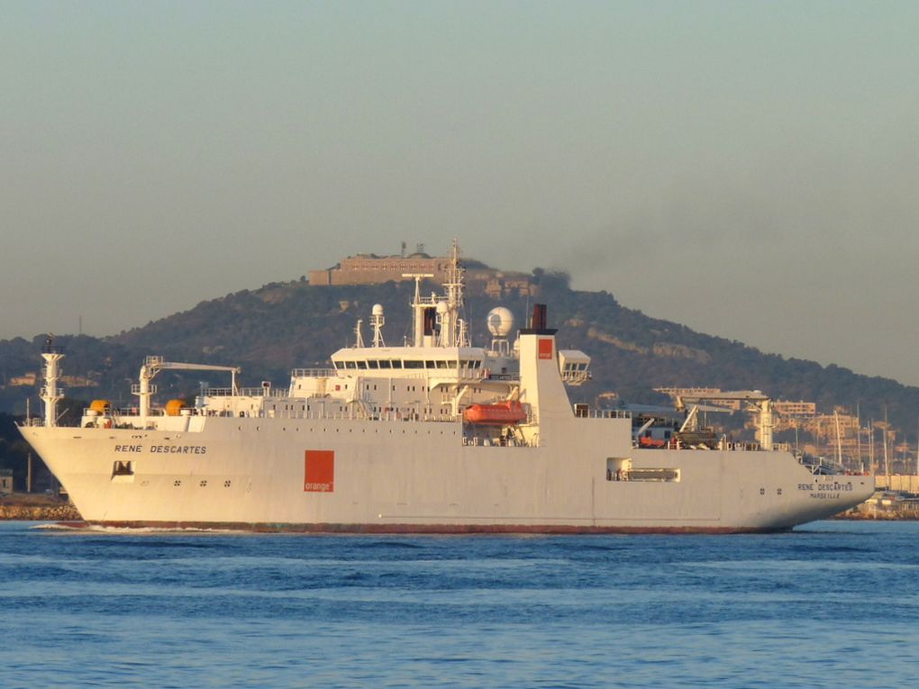 RENE  DESCARTES (2) , navire cablier d'Orange