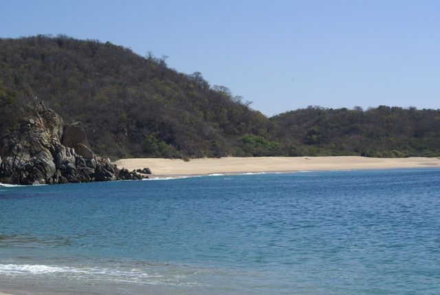 Balade sur une magnifique plage mexicaine