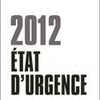 Etat d'urgence 2012 ... un livre de François Bayrou