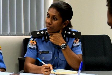 Police papoue : première femme à un poste de haut commandement