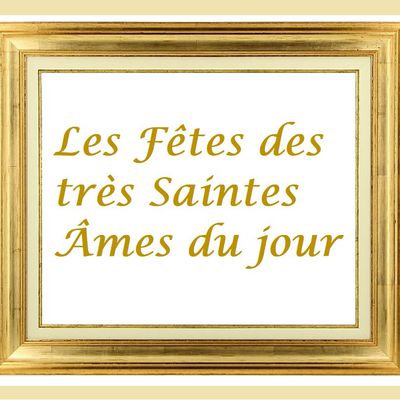 bonne fête aux Jules et au très Saintes âmes du 12 avril