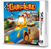 Jeux video: Garfiel Kart le 19 juin sur la #Nintendo #3DS !