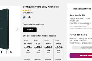 Réduction de 50 euros sur le Smartphone Sony Xperia 5 III chez SFR