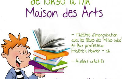 TROC T LIVRES 04 février 2018 à la Maison des Arts de 10h30 à 17h