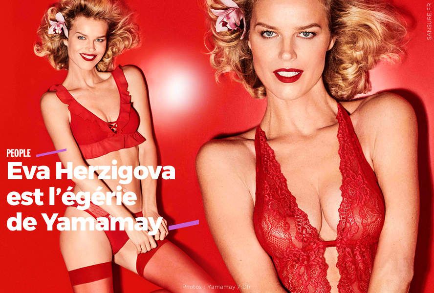 Eva Herzigova est l’égérie de Yamamay (diporama) #sexy