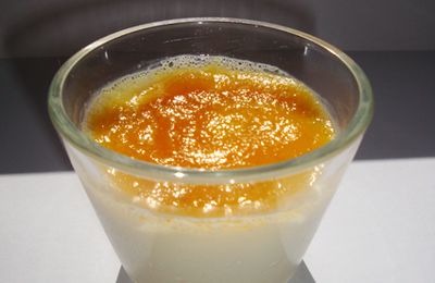 Panna cotta Coco & Coulis d'ananas
