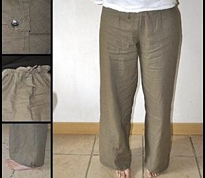 Mon 1° pantalon large...ou plutôt le sien!