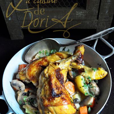 Cuisses de poulet en cocotte au cidre