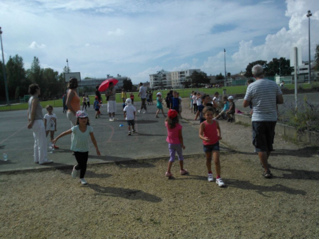 Les olympiades 2014 de l'école, au stade Promis