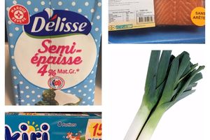 PURÉE Saumon / Poireaux