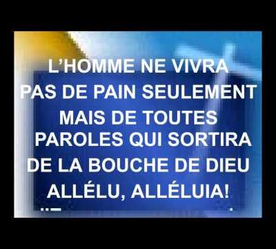 Cherchez d'abord le royaume de Dieu 