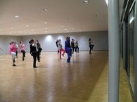 1ère séance du jeudi à la Comète - 1st taichi class in Hésingue on october 15th