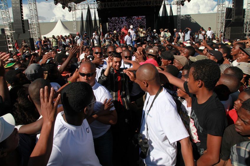 Dans le cadre du IIè anniversaire de la IVèRépublique, le couple présidentiel, Andry et Mialy Rajoelina, a inauguré le «Coliseum de Madagascar» sis à Antsonjombe. 3è partie. Photos: Harilala Randrianarison