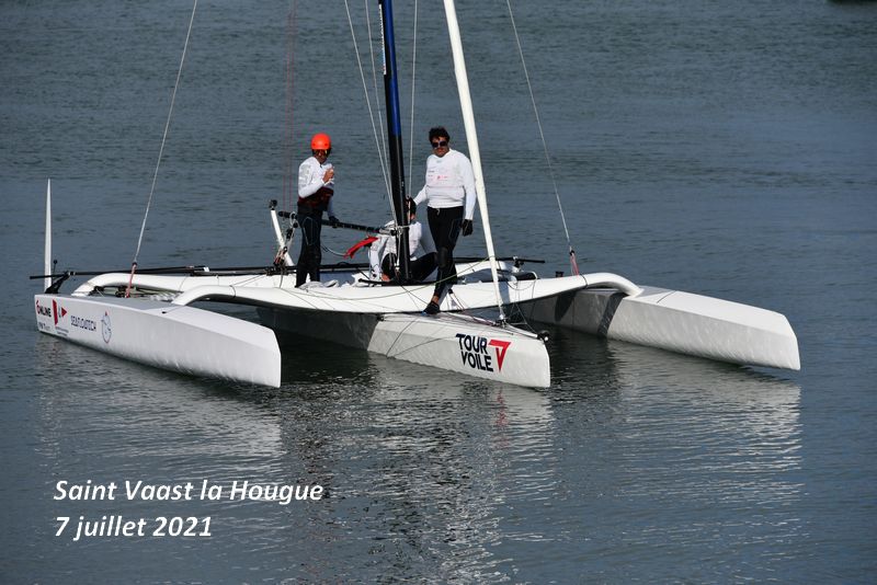 Saint Vaast la Hougue : tour voile