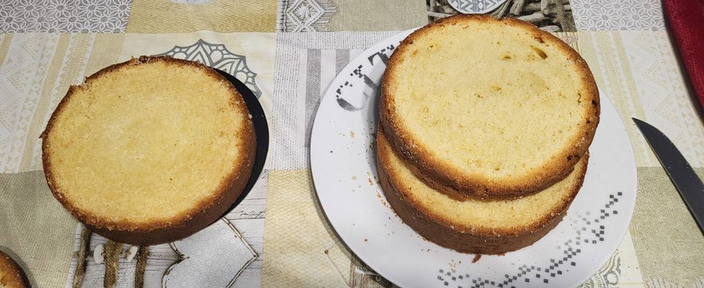 Madère cake ganache chocolat