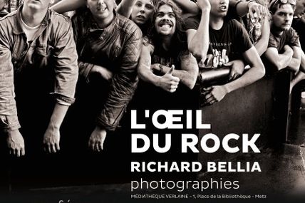Metz Vernissage de l'exposition "L'oeil du rock" du 10 janvier au 17 mars 