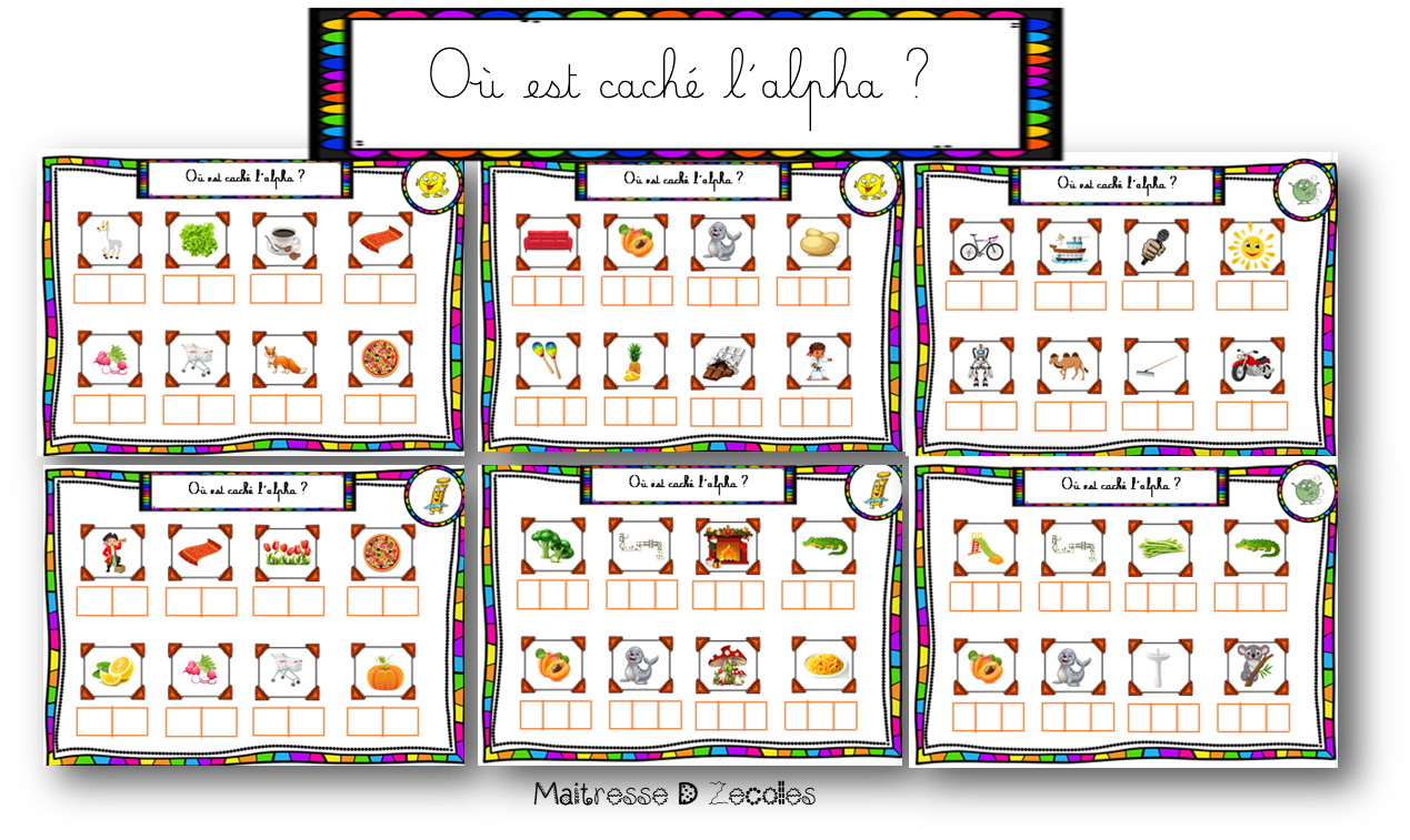 Alphas Phonologie Ou Est Cache L Alpha Mes Tresses D Zecolles