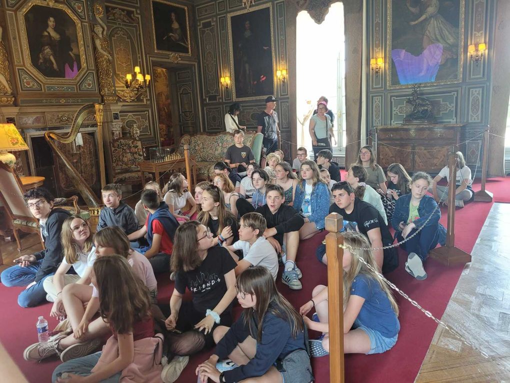 Voyages des 5e Les châteaux de la Loire (suite)