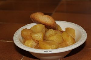 Compotée de Pommes (à ma façon)