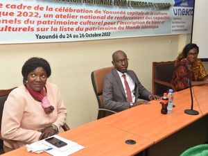 Audience et échanges cordiaux à la Commission nationale de l UNESCO à Yaoundé. Le Rejefac y a déposé un plaidoyer et nous remercions vivement les responsables pour cet accueil et ces échanges et perspectives pour l'année 2023