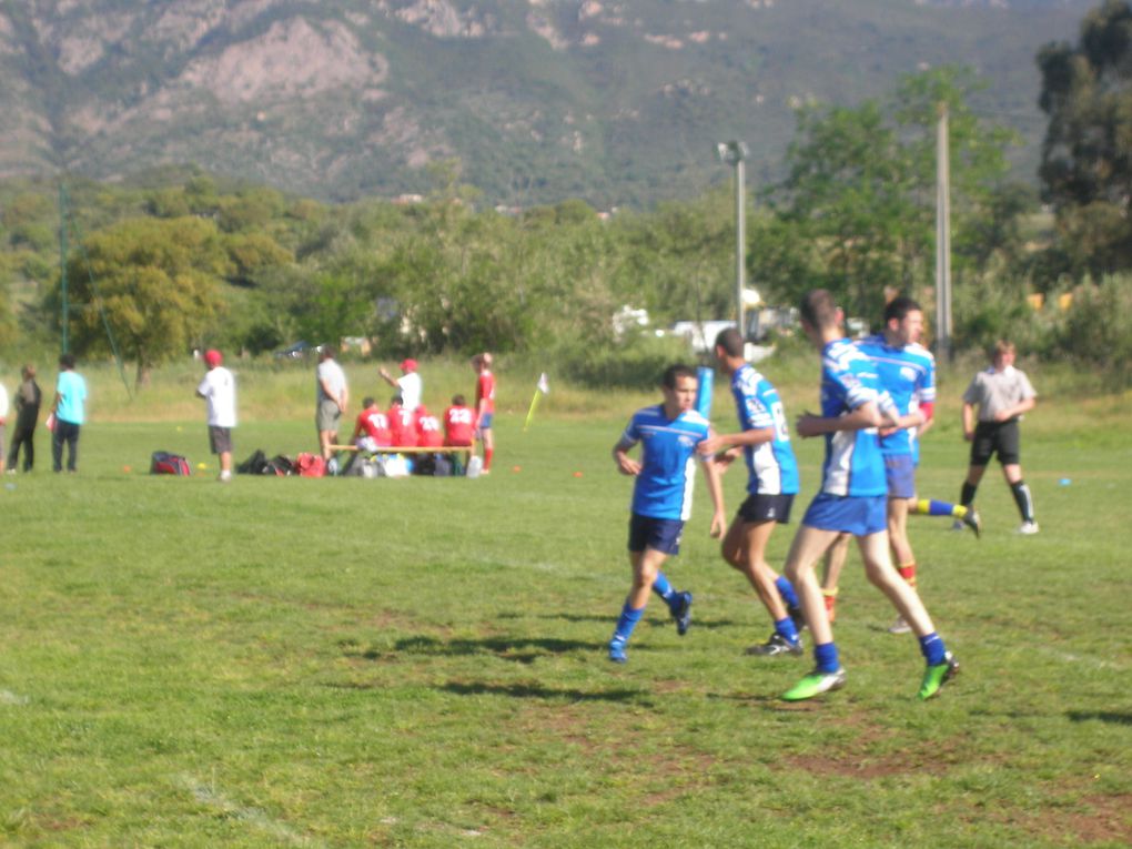 Déroulement des championnats de France de Rugby à Ajaccio du 11 au 13 mai 2011.