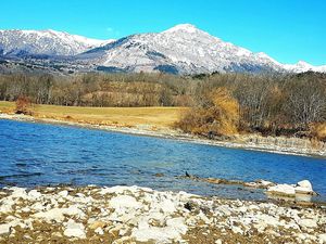 Lac de l’aulagnier  hautes Alpes (05) Le 19 Février 2017